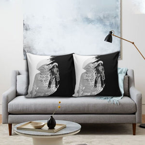 Nat Love Pillow Cover Deadwood Dick Legendary Black Cowboy - Famous Outlaw Quote