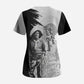 Nat Love Scrub Top Deadwood Dick Legendary Black Cowboy - Famous Outlaw Quote