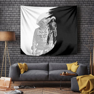 Nat Love Tapestry Deadwood Dick Legendary Black Cowboy - Famous Outlaw Quote