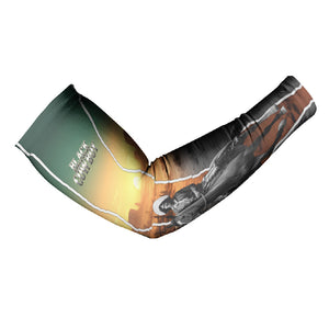 Nat Love Deadwood Dick Legendary Black Cowboy Arm Sleeves Western Frontier Style With Native Southwest Pattern