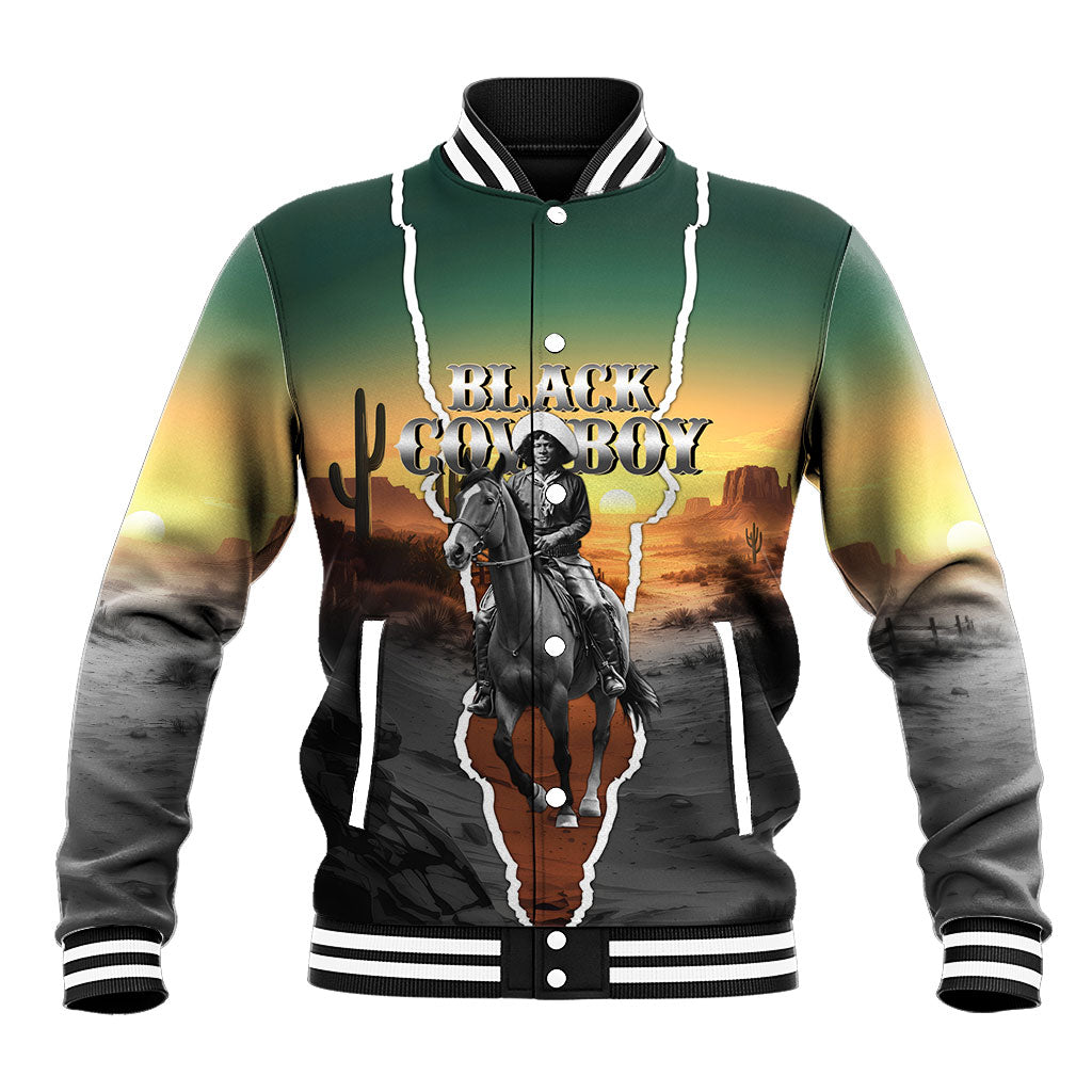 Nat Love Deadwood Dick Legendary Black Cowboy Baseball Jacket Western Frontier Style With Native Southwest Pattern