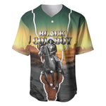 Nat Love Deadwood Dick Legendary Black Cowboy Baseball Jersey Western Frontier Style With Native Southwest Pattern