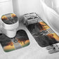 Nat Love Deadwood Dick Legendary Black Cowboy Bathroom Set Western Frontier Style With Native Southwest Pattern