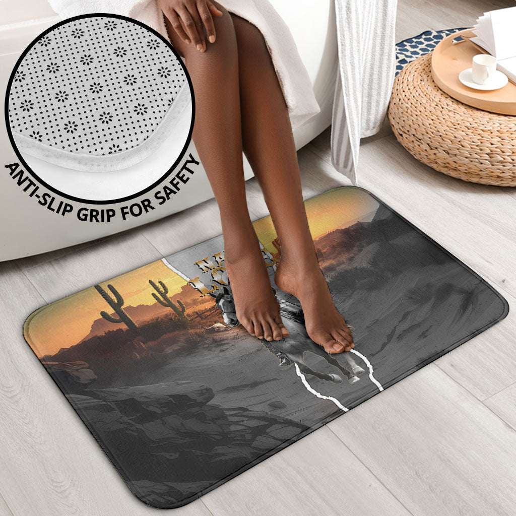 Nat Love Deadwood Dick Legendary Black Cowboy Bathroom Set Western Frontier Style With Native Southwest Pattern
