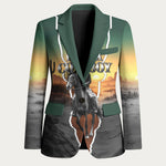 Nat Love Deadwood Dick Legendary Black Cowboy Blazer Western Frontier Style With Native Southwest Pattern