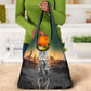 Nat Love Deadwood Dick Legendary Black Cowboy Grocery Bag Western Frontier Style With Native Southwest Pattern