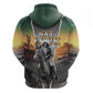 Nat Love Deadwood Dick Legendary Black Cowboy Hoodie Western Frontier Style With Native Southwest Pattern