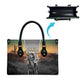 Nat Love Deadwood Dick Legendary Black Cowboy Leather Bag Western Frontier Style With Native Southwest Pattern