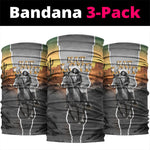 Nat Love Deadwood Dick Legendary Black Cowboy Neck Gaiter Western Frontier Style With Native Southwest Pattern