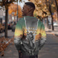 Nat Love Deadwood Dick Legendary Black Cowboy Sweatshirt Western Frontier Style With Native Southwest Pattern
