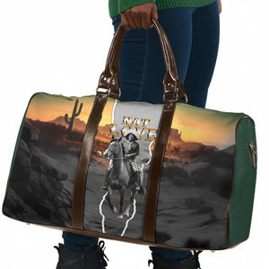 Nat Love Deadwood Dick Legendary Black Cowboy Travel Bag Western Frontier Style With Native Southwest Pattern