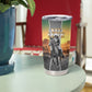 Nat Love Deadwood Dick Legendary Black Cowboy Tumbler Cup Western Frontier Style With Native Southwest Pattern