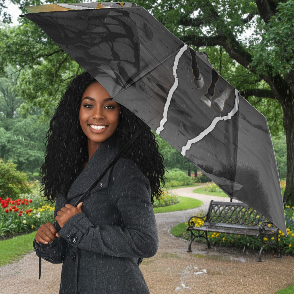 Nat Love Deadwood Dick Legendary Black Cowboy Umbrella Western Frontier Style With Native Southwest Pattern