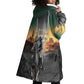 Nat Love Deadwood Dick Legendary Black Cowboy Wearable Blanket Hoodie Western Frontier Style With Native Southwest Pattern