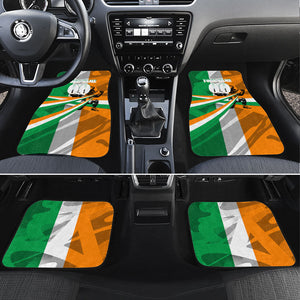 Personalized Ivory Coast Football Elephant Champion Car Mats Cote d Ivoire Flag Colors Heritage