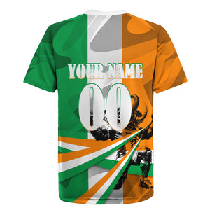 Personalized Ivory Coast Football Elephant Champion Rugby Jersey Cote d Ivoire Flag Colors Heritage