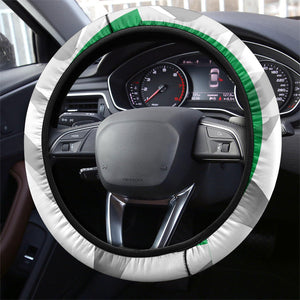 Ivory Coast Football Elephant Champion Steering Wheel Cover Cote d Ivoire Flag Colors Heritage