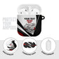 Personalized Tuskegee Airmen AirPods Case Red Tails P-51 Mustang WWII Aviation Never Quit