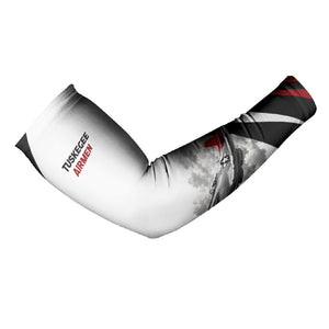 Personalized Tuskegee Airmen Arm Sleeves Red Tails P-51 Mustang WWII Aviation Never Quit
