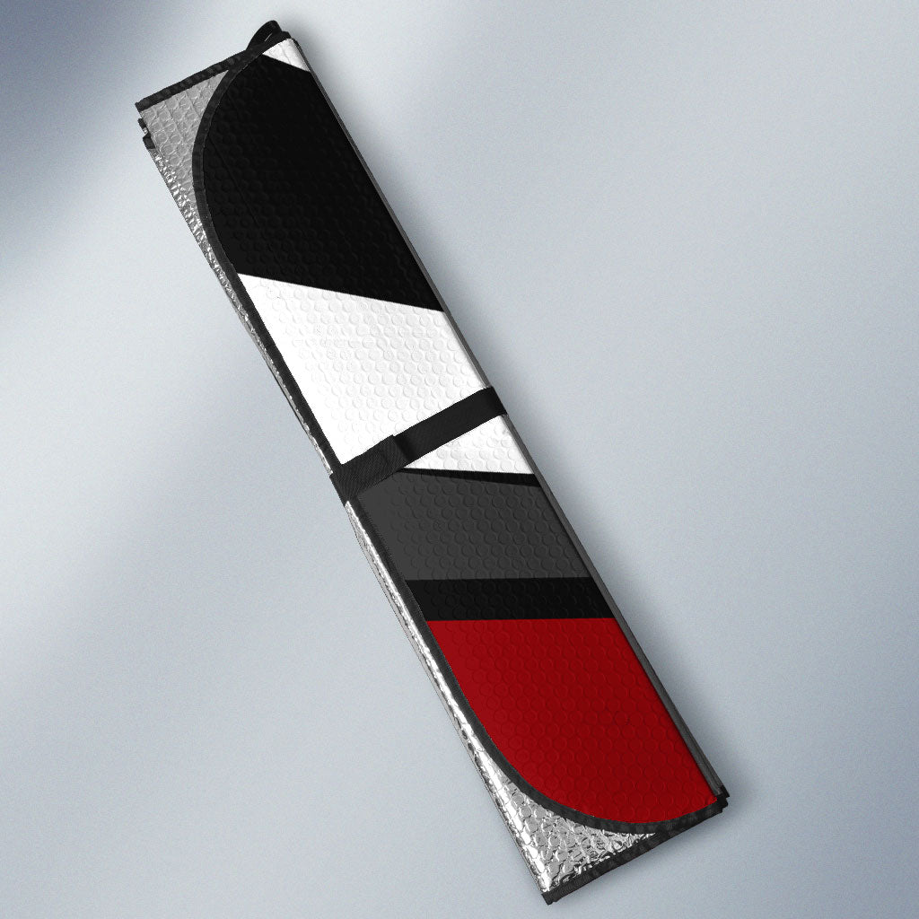 Personalized Tuskegee Airmen Auto Sun Shade Red Tails P-51 Mustang WWII Aviation Never Quit