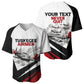 Personalized Tuskegee Airmen Baseball Jersey Red Tails P-51 Mustang WWII Aviation Never Quit