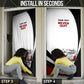 Personalized Tuskegee Airmen Door Cover Red Tails P-51 Mustang WWII Aviation Never Quit