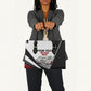 Personalized Tuskegee Airmen Leather Bag Red Tails P-51 Mustang WWII Aviation Never Quit
