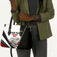 Personalized Tuskegee Airmen Leather Bag Red Tails P-51 Mustang WWII Aviation Never Quit