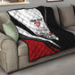 Personalized Tuskegee Airmen Quilt Red Tails P-51 Mustang WWII Aviation Never Quit