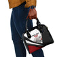 Personalized Tuskegee Airmen Shoulder Handbag Red Tails P-51 Mustang WWII Aviation Never Quit