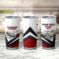 Personalized Tuskegee Airmen Tumbler Cup Red Tails P-51 Mustang WWII Aviation Never Quit