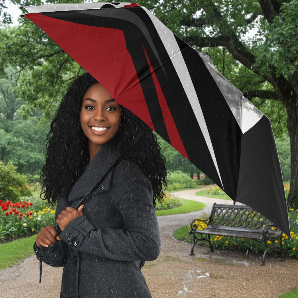 Personalized Tuskegee Airmen Umbrella Red Tails P-51 Mustang WWII Aviation Never Quit