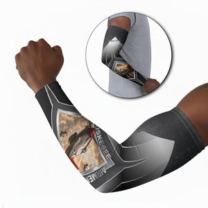 Personalized Tuskegee Airmen Arm Sleeves Vintage WWII Aviation History Graphic Art