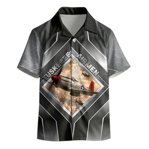 Personalized Tuskegee Airmen Kid Hawaiian Shirt Vintage WWII Aviation History Graphic Art