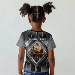 Personalized Tuskegee Airmen Kid T shirt Vintage WWII Aviation History Graphic Art