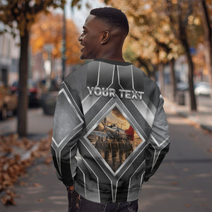 Personalized Tuskegee Airmen Sweatshirt Vintage WWII Aviation History Graphic Art