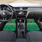 South Africa Christmas Car Mats Santa Reindeer and Africa Map - African Pride