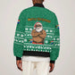 South Africa Christmas Bomber Jacket Christmas Santa Claus Tattoo - African Pride