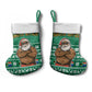 South Africa Christmas Stocking Christmas Santa Claus Tattoo - African Pride
