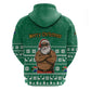 South Africa Christmas Hoodie Christmas Santa Claus Tattoo - African Pride