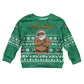 South Africa Christmas Kid Ugly Christmas Sweater Christmas Santa Claus Tattoo - African Pride