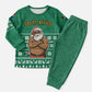 South Africa Christmas Pajama Set Christmas Santa Claus Tattoo - African Pride