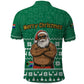 South Africa Christmas Polo Shirt Christmas Santa Claus Tattoo - African Pride