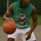 South Africa Christmas Sleeveless Hoodie Christmas Santa Claus Tattoo - African Pride
