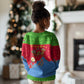 Eritrea Christmas Kid Ugly Christmas Sweater Santa Claus Camel Sleigh National Emblem - African Pride