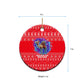 Tunisia Christmas Ceramic Ornament Desert Camel Crescent Snowflake Pattern - African Pride