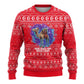 Tunisia Christmas Ugly Christmas Sweater Desert Camel Crescent Snowflake Pattern - African Pride