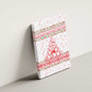 Tunisia Christmas Canvas Wall Art Falcon Tree Snowflake and Festive Borders - African Pride