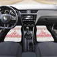 Tunisia Christmas Car Mats Falcon Tree Snowflake and Festive Borders - African Pride