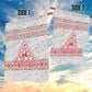 Tunisia Christmas Garden Flag Falcon Tree Snowflake and Festive Borders - African Pride